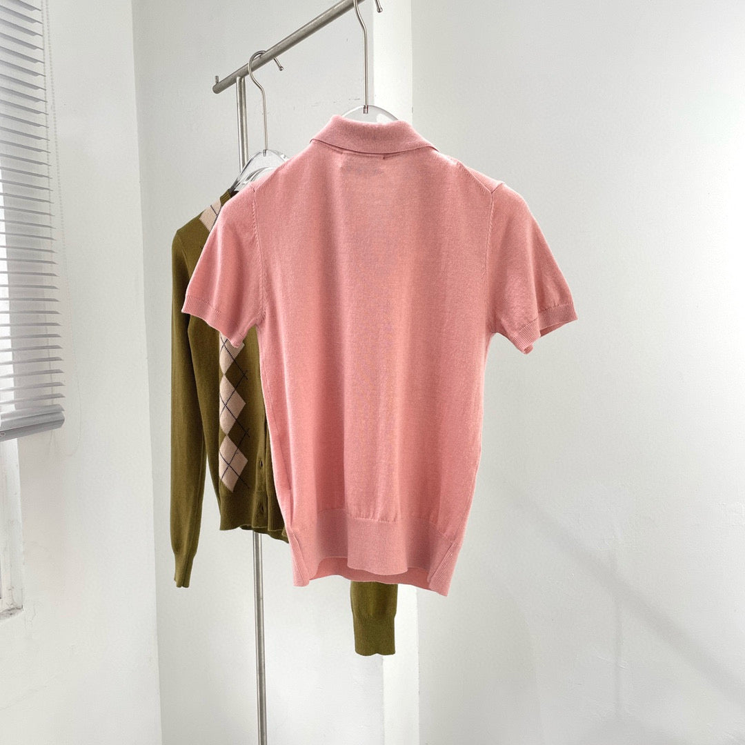 Tops- Miu M Top Premium Designer Casual Top