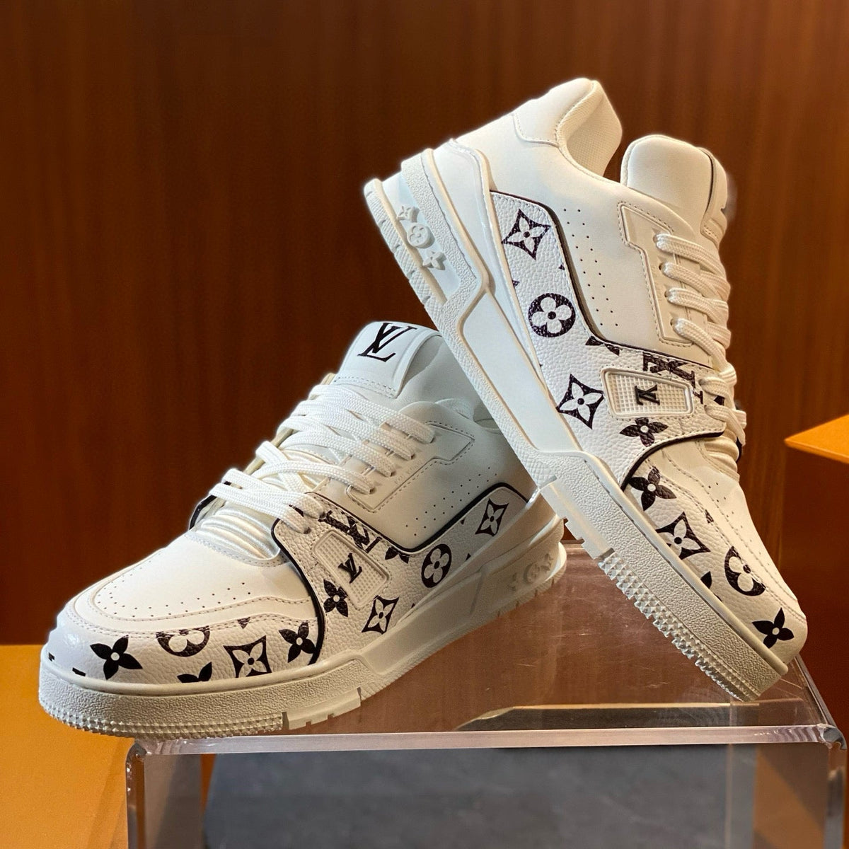 Louis Vuitton Shoes- Louis Vuitton Lou Trainers Premium Designer Casual Shoes