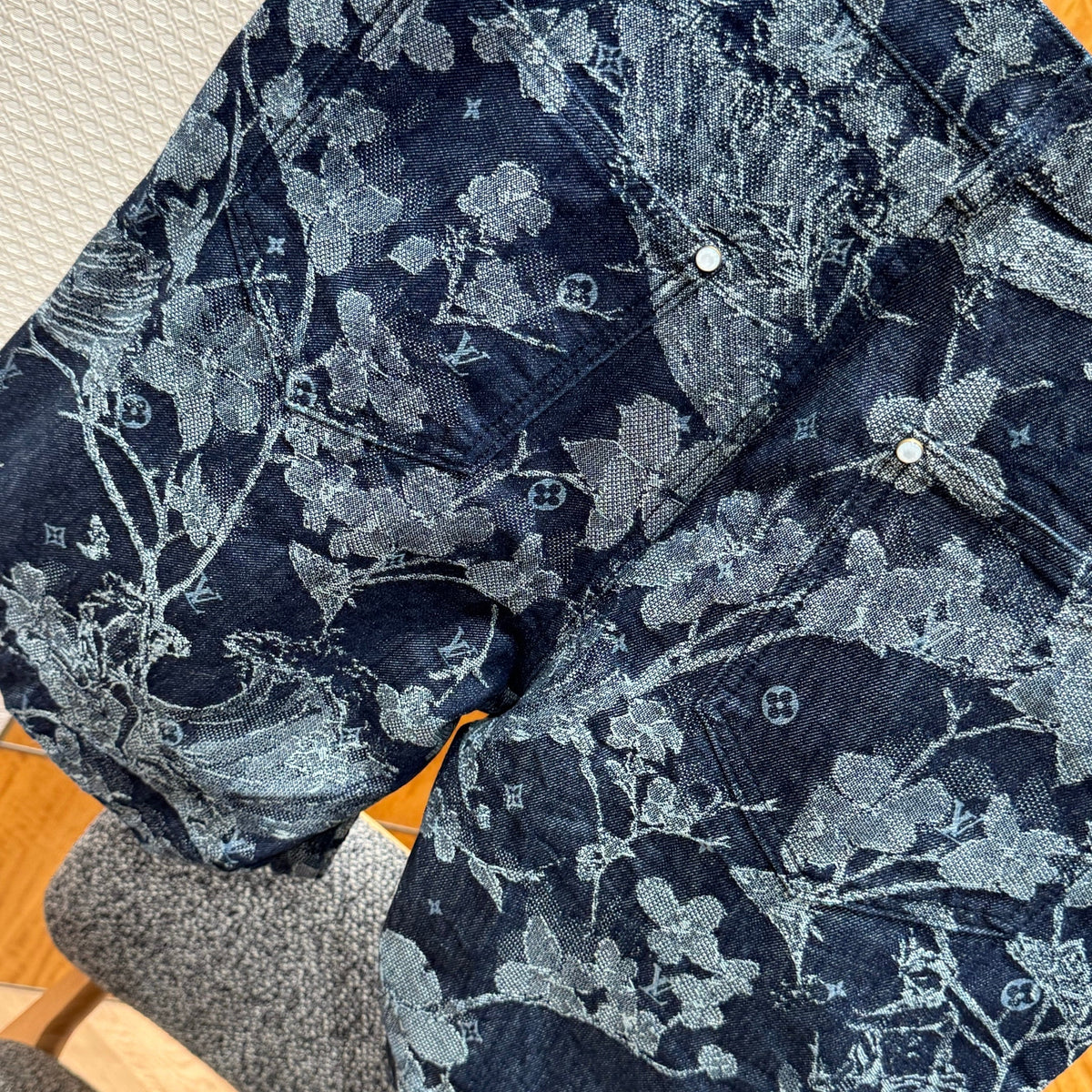 Louis Vuitton Jeans- Louis Vuitton Lou Denim Shorts Premium Designer Denim Jeans