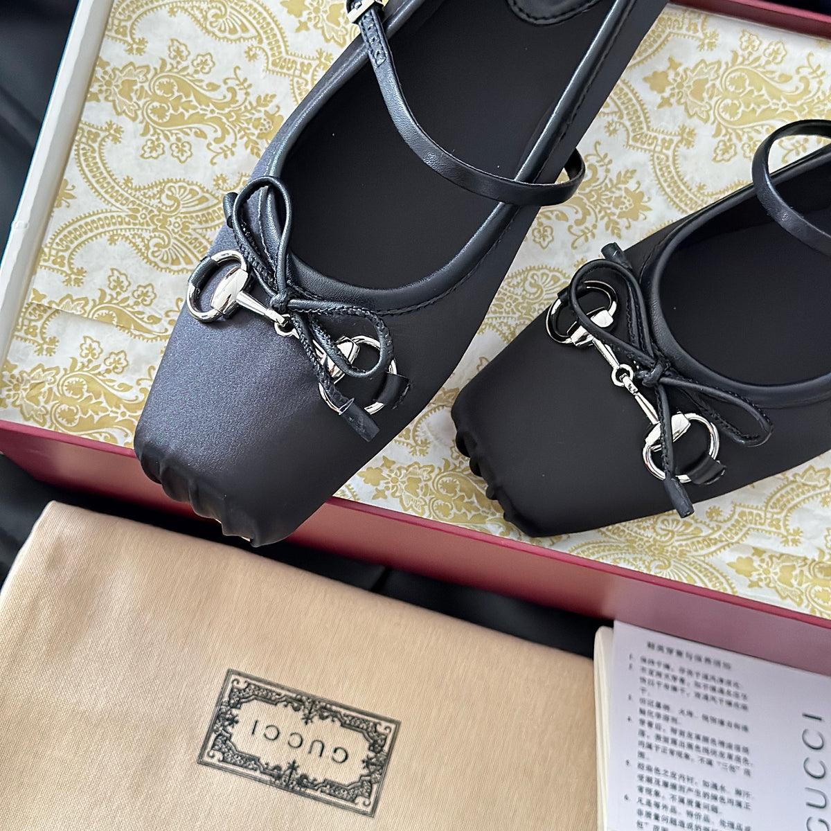 Gucci Shoes- Gucci Ballet Flats Luxury Lifestyle Designer Footwear