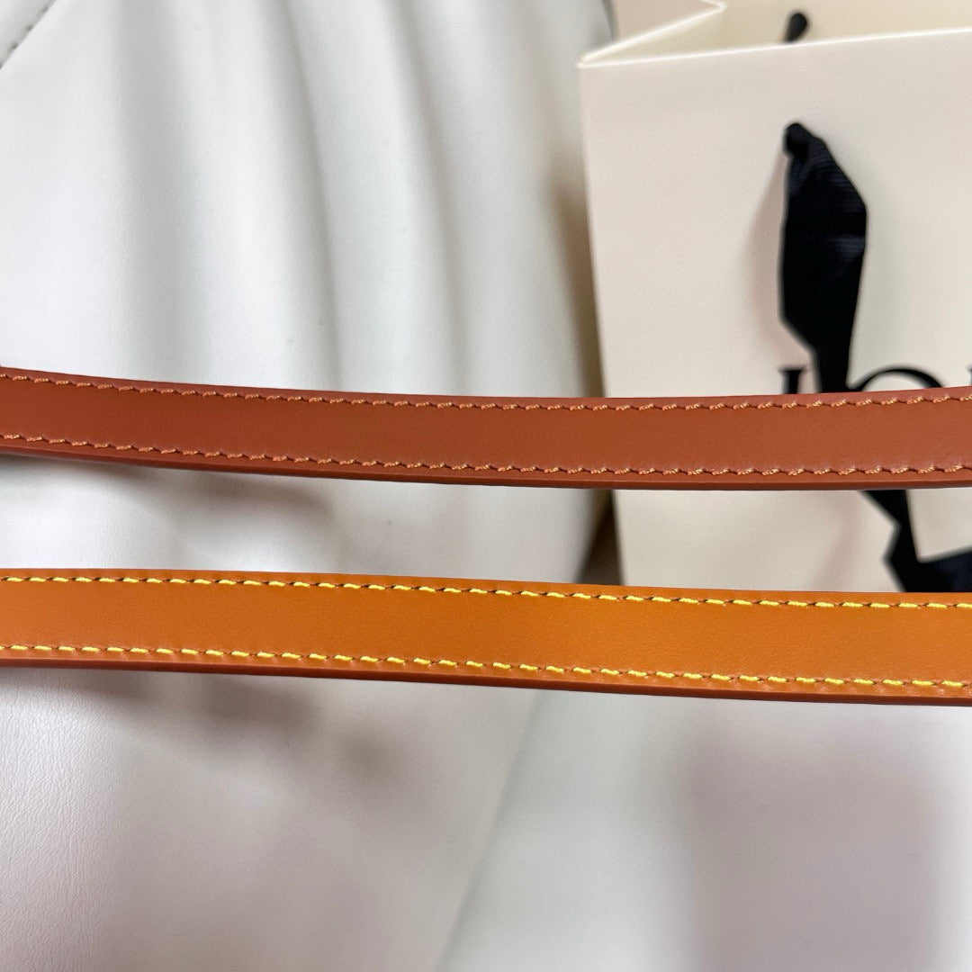 Belts- Loew Belt 1.5 Cm Premium Leather Designer Belt