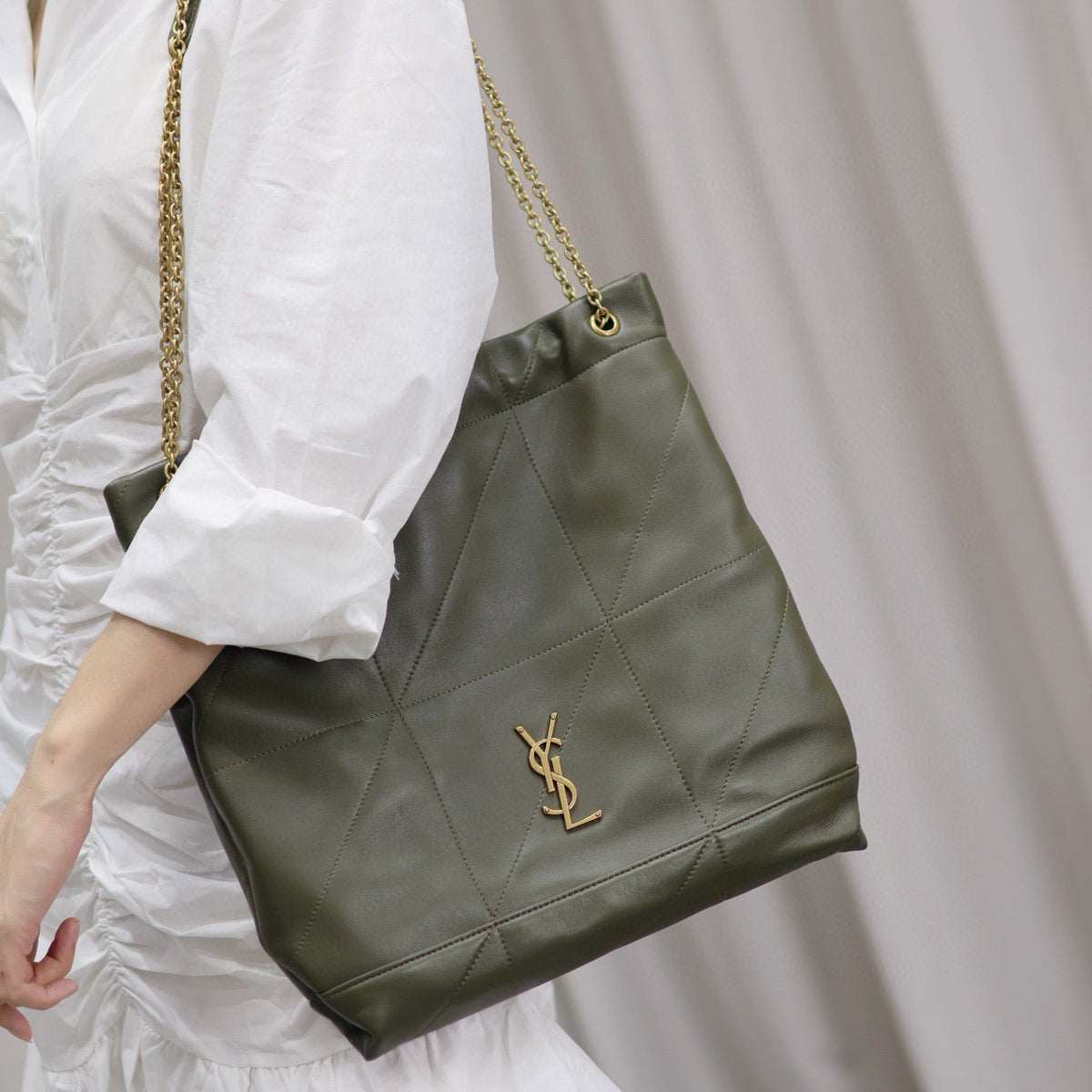 Saint Laurent Bags- Saint Laurent Jamie 4.3 Pochon Bag Premium Designer Shoulder Bag