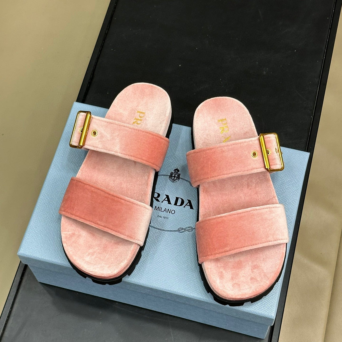 Shoes- Pd Strap Sandals Luxury Lifestyle Designer Footwear