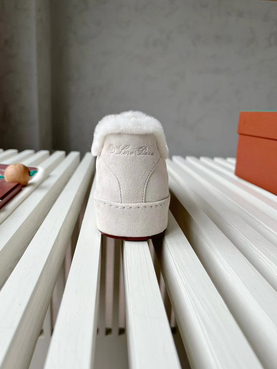 Shoes- Loro P Fur Nuages Sneakers Comfortable Everyday Designer Shoes