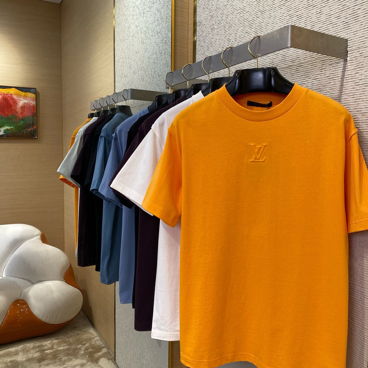 Louis Vuitton T-Shirts- Louis Vuitton Lou T-shirt Premium Designer Cotton T-Shirt