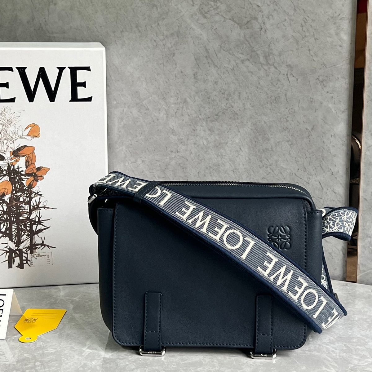 Bags- Loew XS Military Messenger Bag Elegant Everyday Designer Handbag