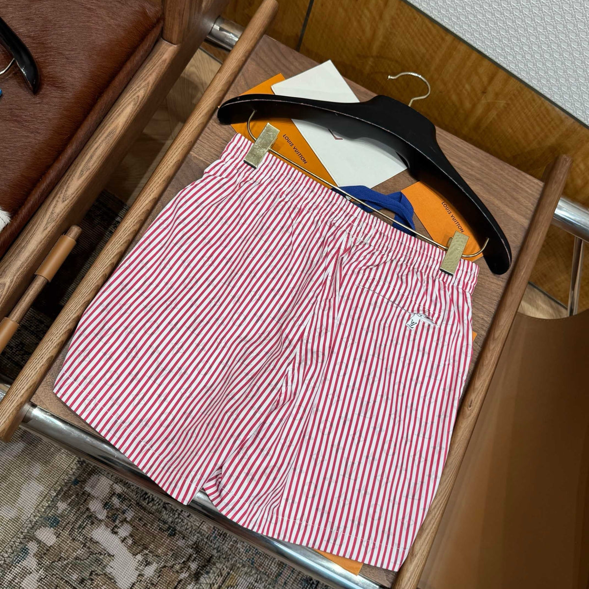 Louis Vuitton Shorts- Louis Vuitton Lou Shorts Premium Designer Casual Shorts