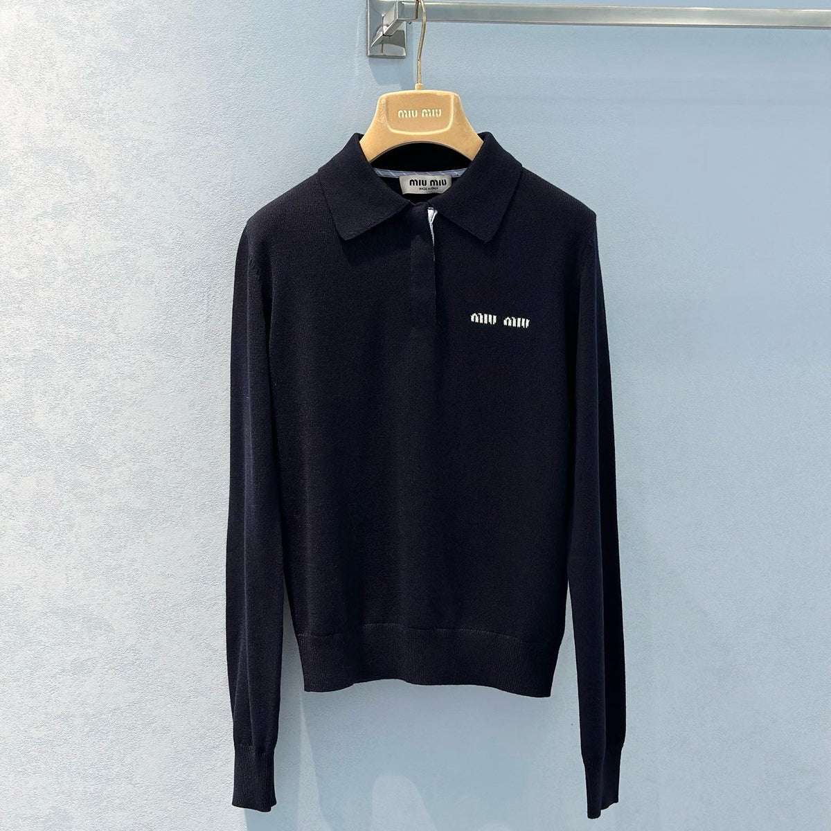 Sweaters- Miu M Jumper Premium Casual Designer Knitwear