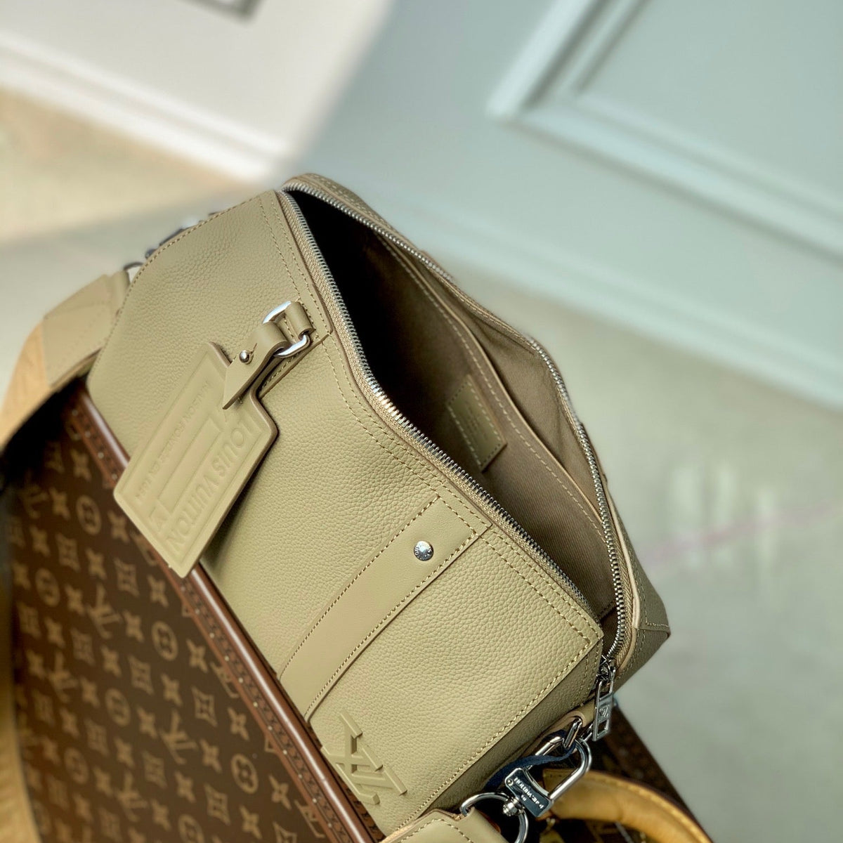 Louis Vuitton Bags- Louis Vuitton Lou City Keepall Bag Luxury Designer Leather Handbag