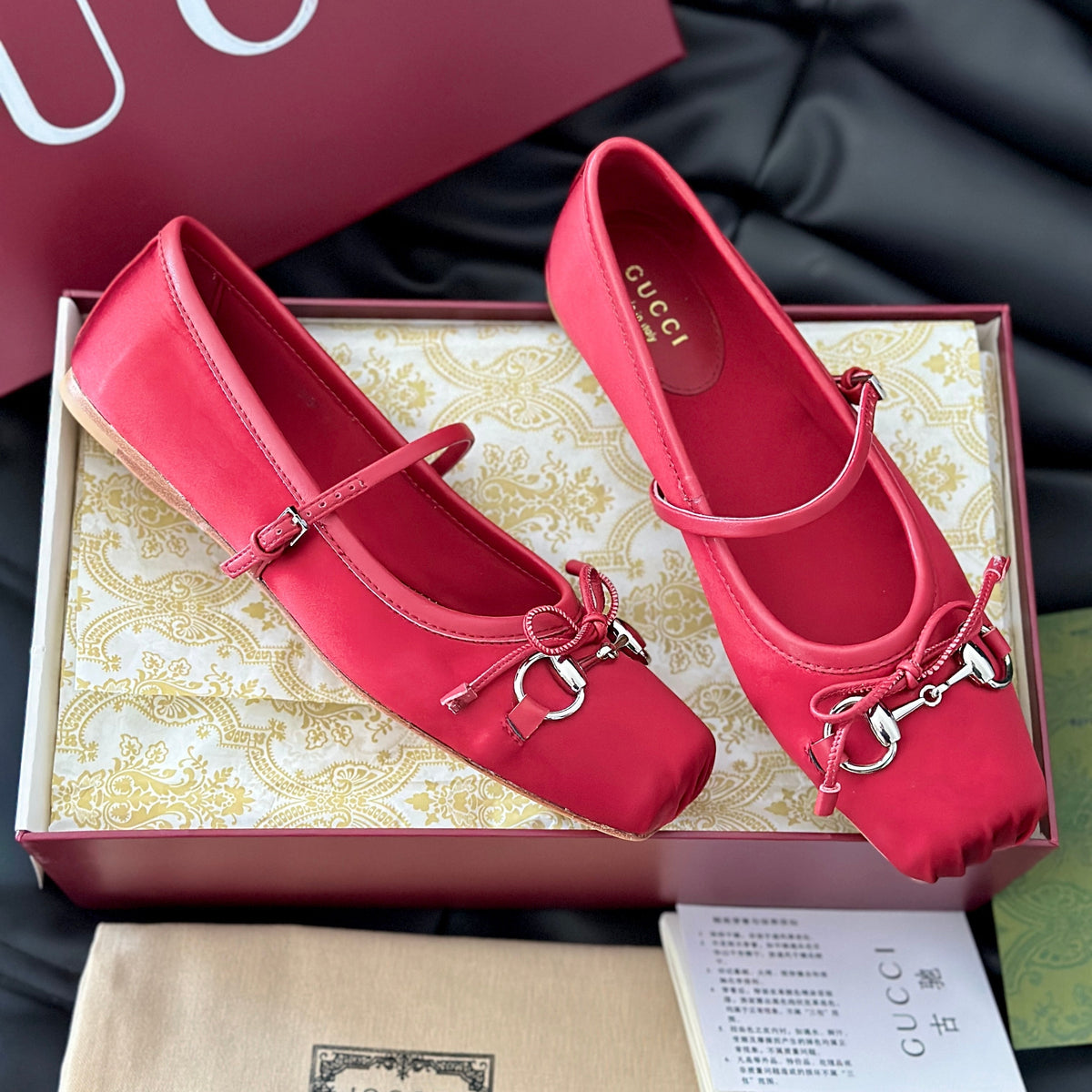 Gucci Shoes- Gucci Ballet Flats Comfortable Everyday Designer Shoes