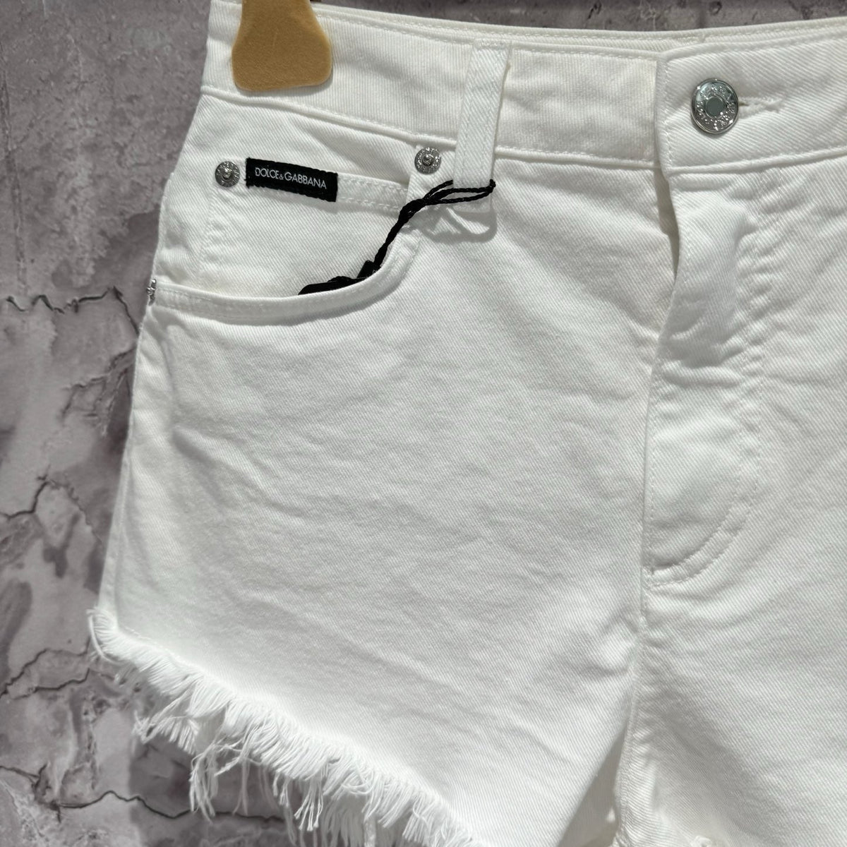 Jeans- D&g Denim Shorts Classic Everyday Designer Jeans