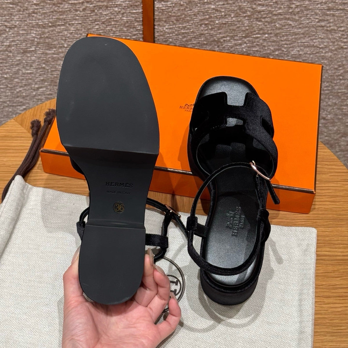 Shoes- Herm Jam 30 Sandals Premium Designer Casual Shoes
