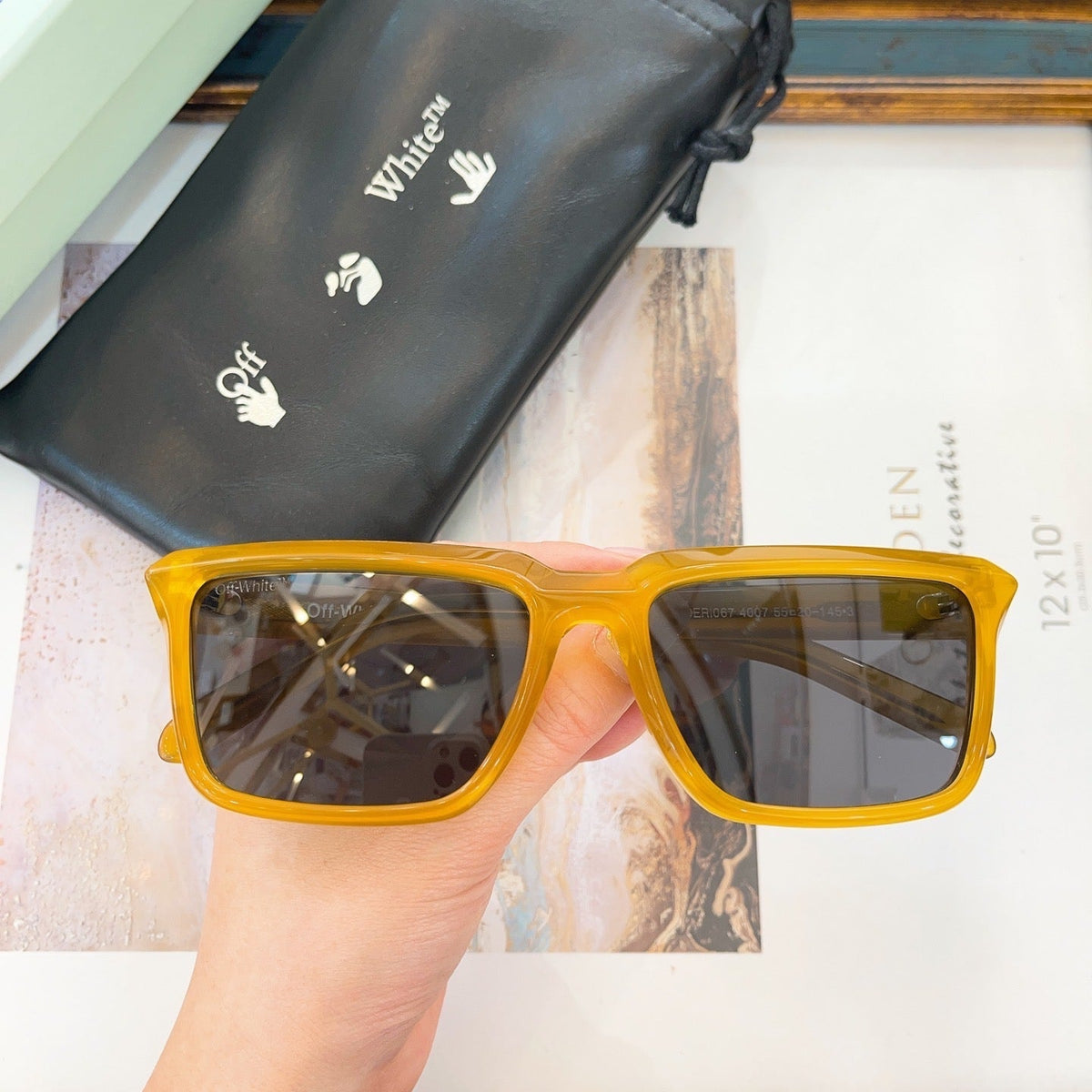 Sunglasses- Off W Sunglasses Luxury Designer UV Sunglasses