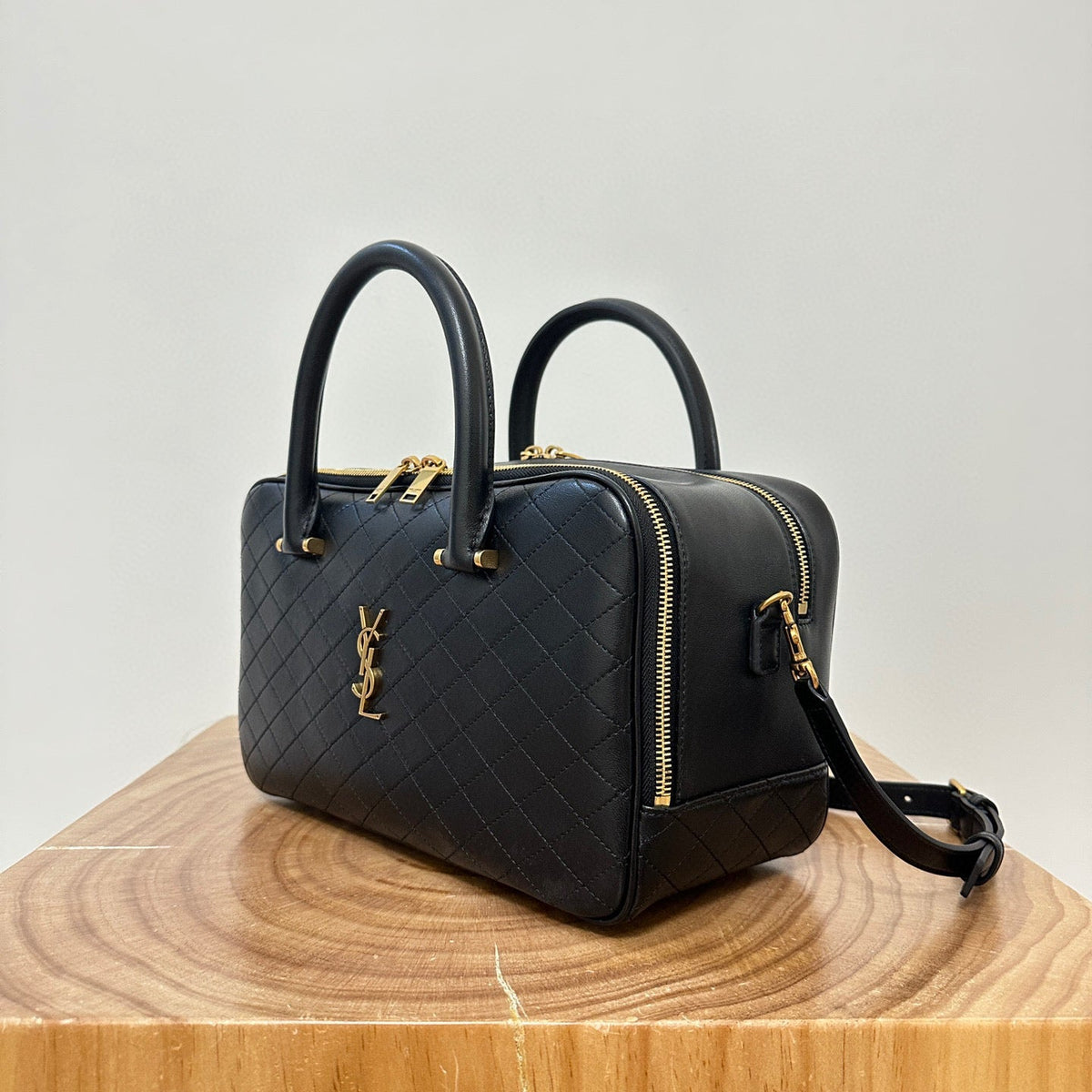 Saint Laurent Bags- Saint Laurent Liya Duffle Bag Elegant Everyday Designer Handbag