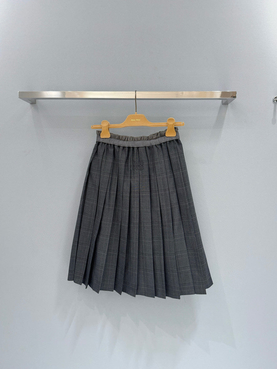 Skirts? Miu M Skirt Chic Everyday Designer Skirt