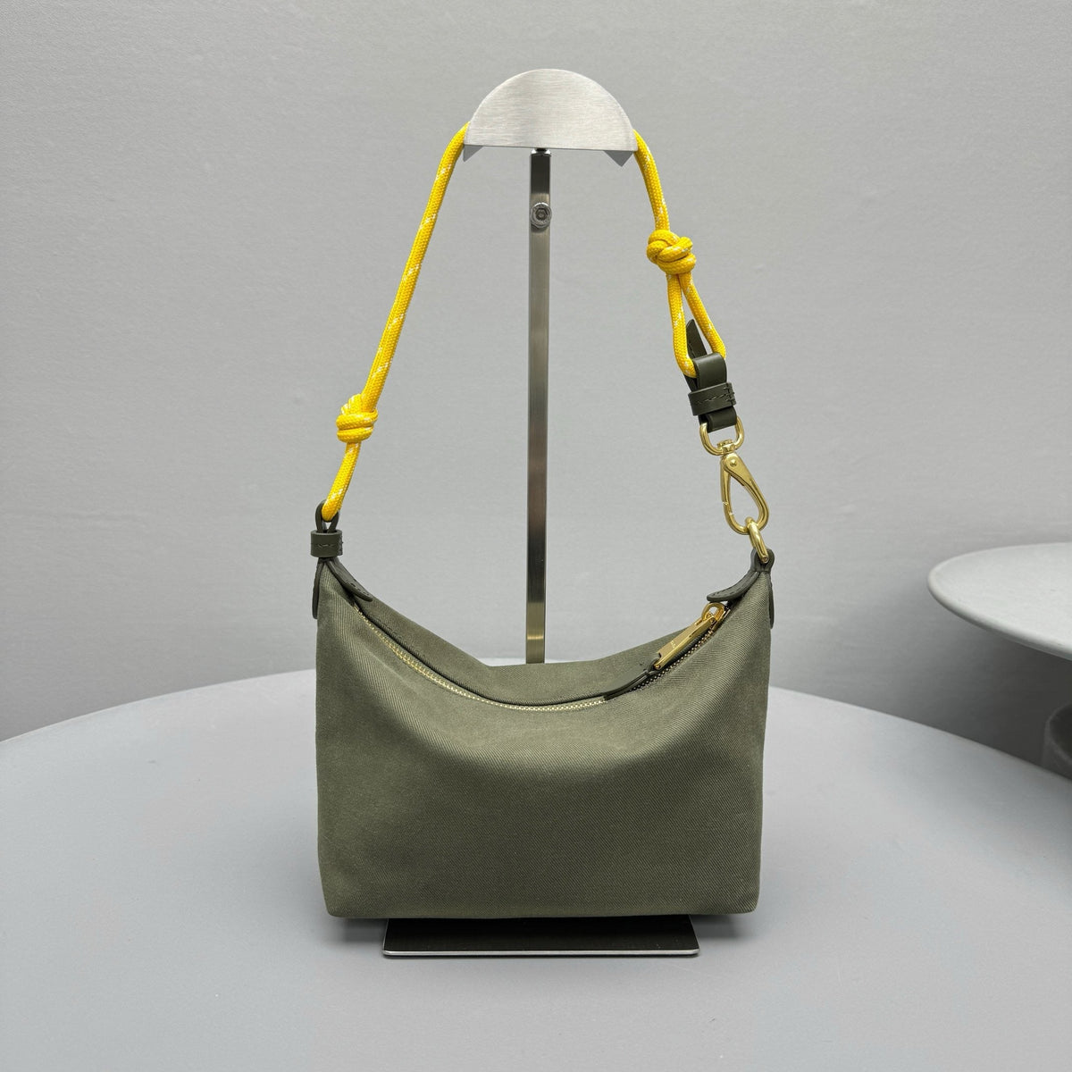 Bags- Miu M Gabardine Pouch Luxury Designer Leather Handbag