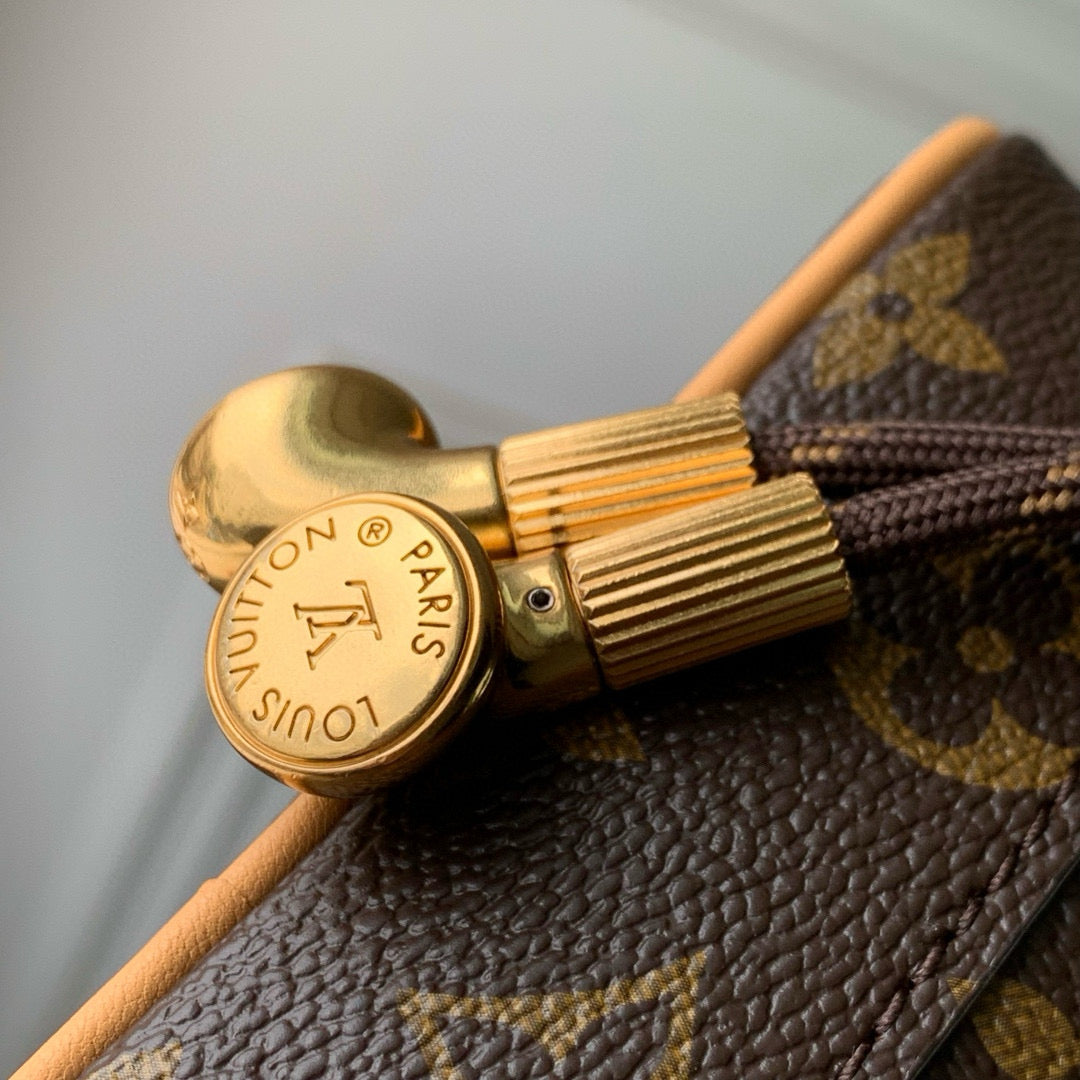 Louis Vuitton Wallets- Louis Vuitton Lou Baladeur Wearable Wallet Compact Luxury Card Wallet