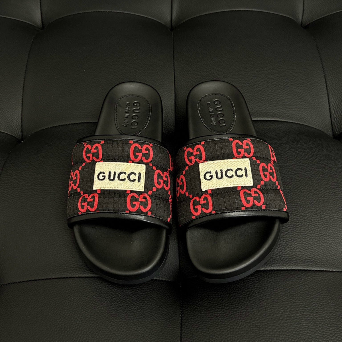 Gucci Shoes- Gucci Slides Premium Designer Casual Shoes