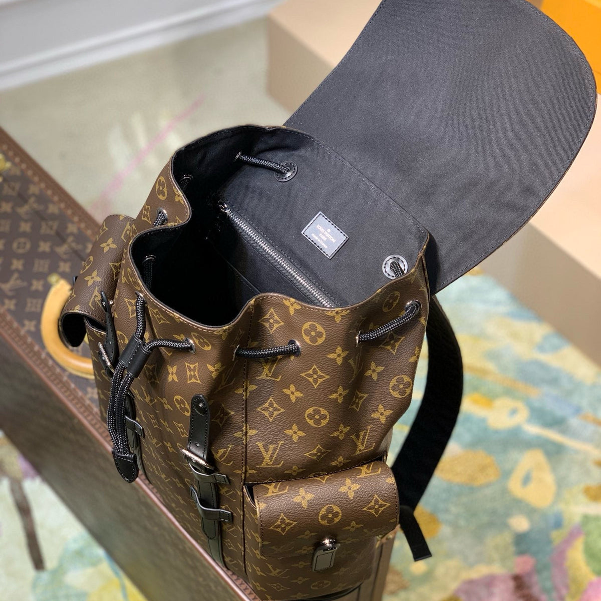 Louis Vuitton Bags- Louis Vuitton Lou Christopher Pm Backpack Elegant Everyday Designer Handbag