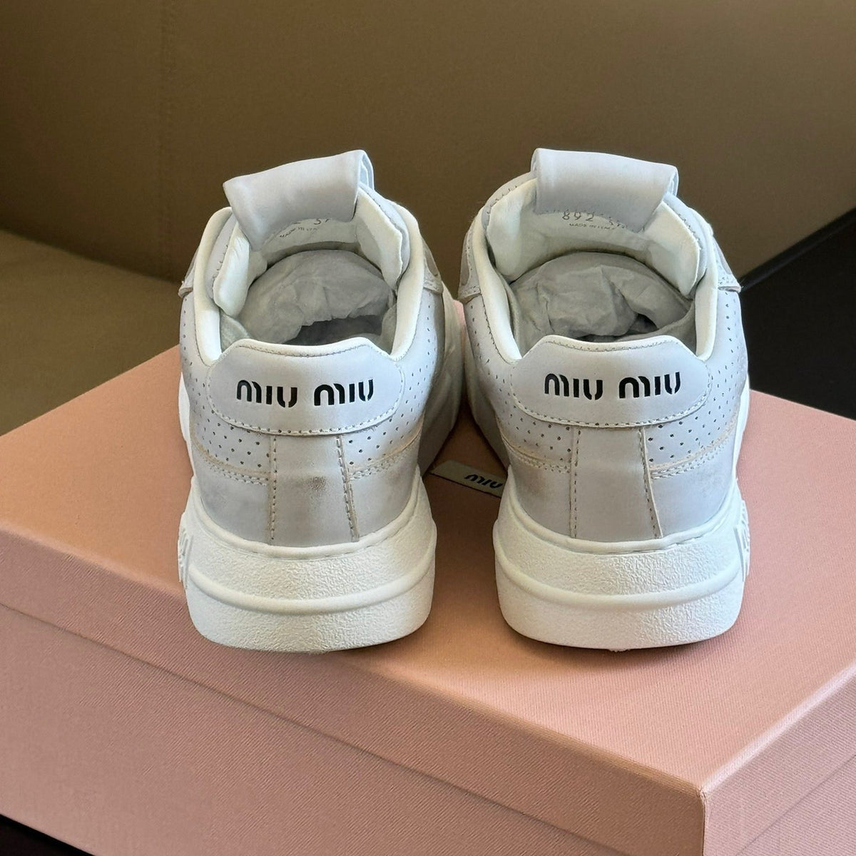 Shoes- Miu M Trainers Premium Designer Casual Shoes