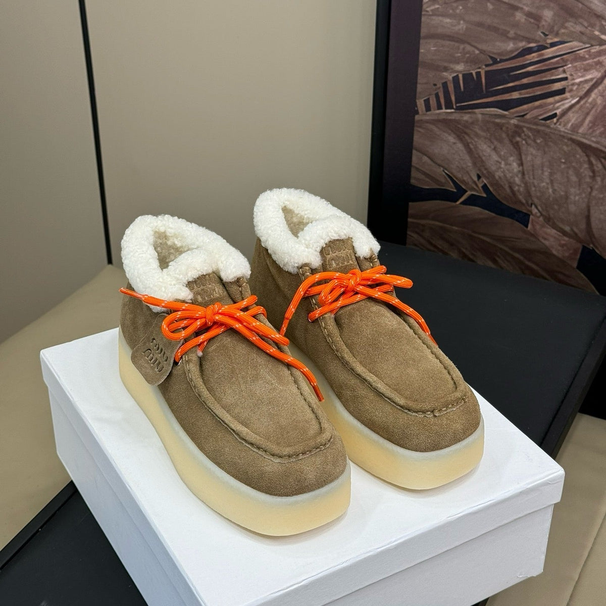 Shoes- Miu M Boots Premium Designer Casual Shoes