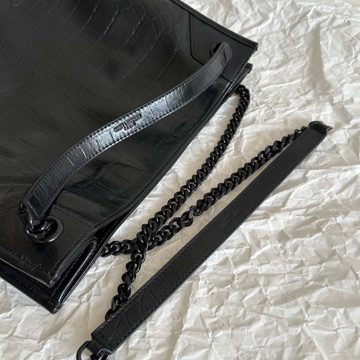 Saint Laurent Wallets- Saint Laurent Niki Bag Premium Leather Designer Wallet