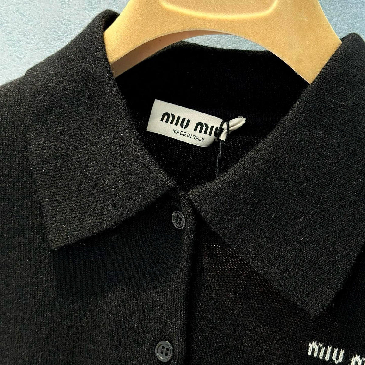 Sweaters- Miu M Cardigan Luxury Designer Knit Sweater
