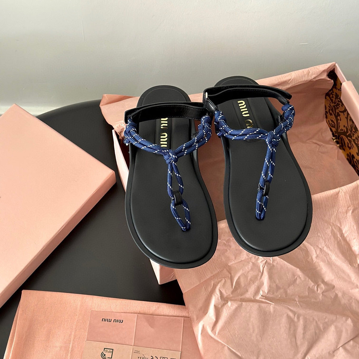 Shoes- Miu M Sandals Luxury Lifestyle Designer Footwear