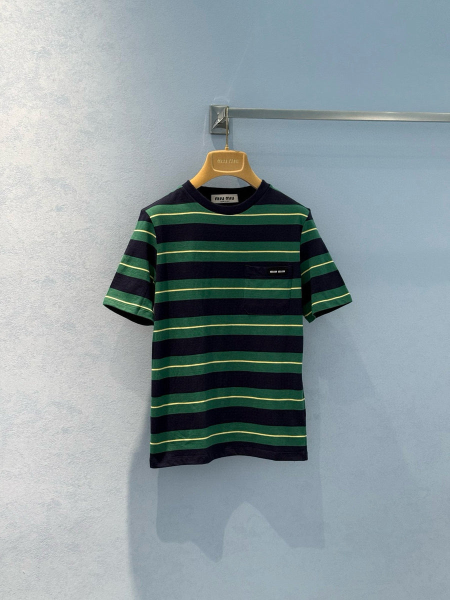 T-Shirts- Miu M T-shirt Premium Designer Cotton T-Shirt