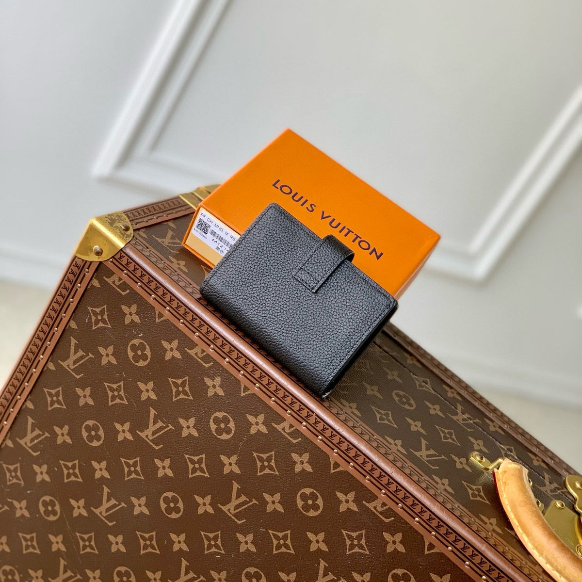 Louis Vuitton Wallets- Louis Vuitton Lou Low Key Compact Wallet Premium Leather Designer Wallet