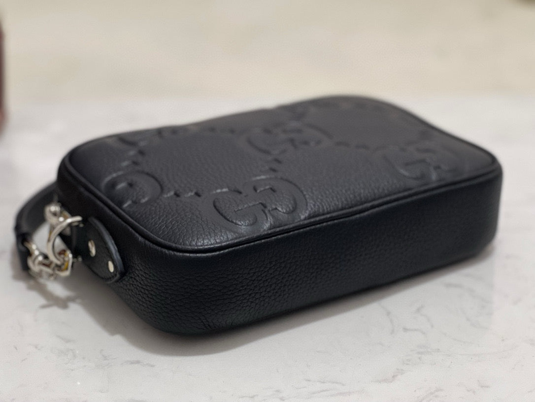 Gucci Bags- Gucci Small Jumbo Pouch Luxury Designer Leather Handbag