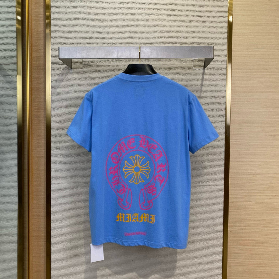 T-Shirts- Chrome T-shirt Casual Everyday Designer Tee