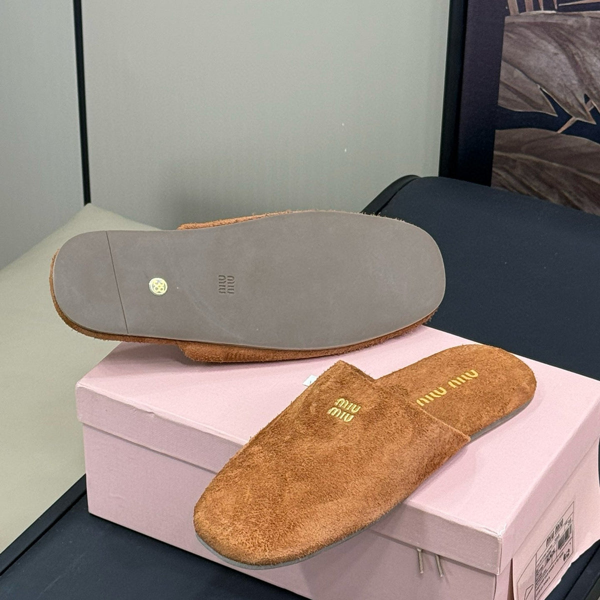 Accessories- Miu M Slippers Premium Everyday Designer Accessory