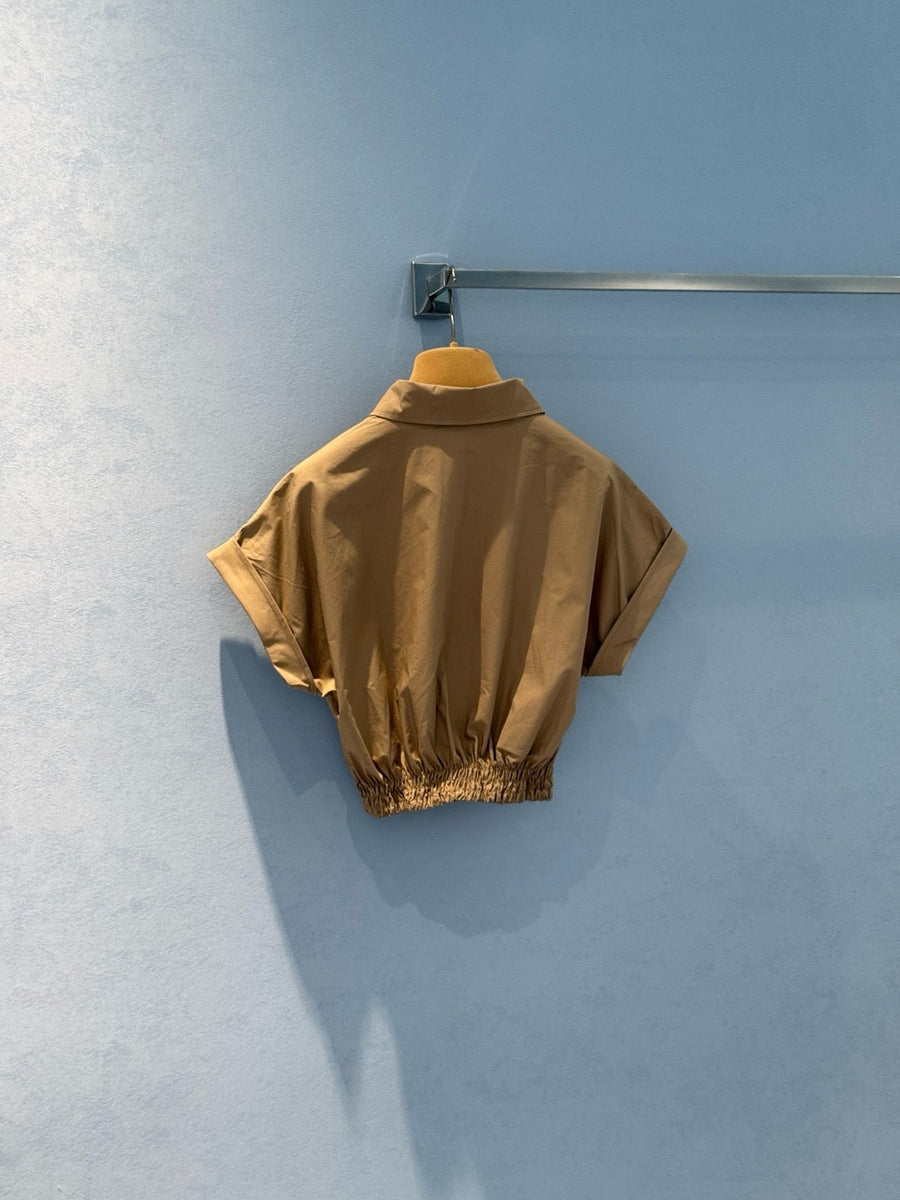 Tops- Miu M Top Elegant Everyday Designer Top
