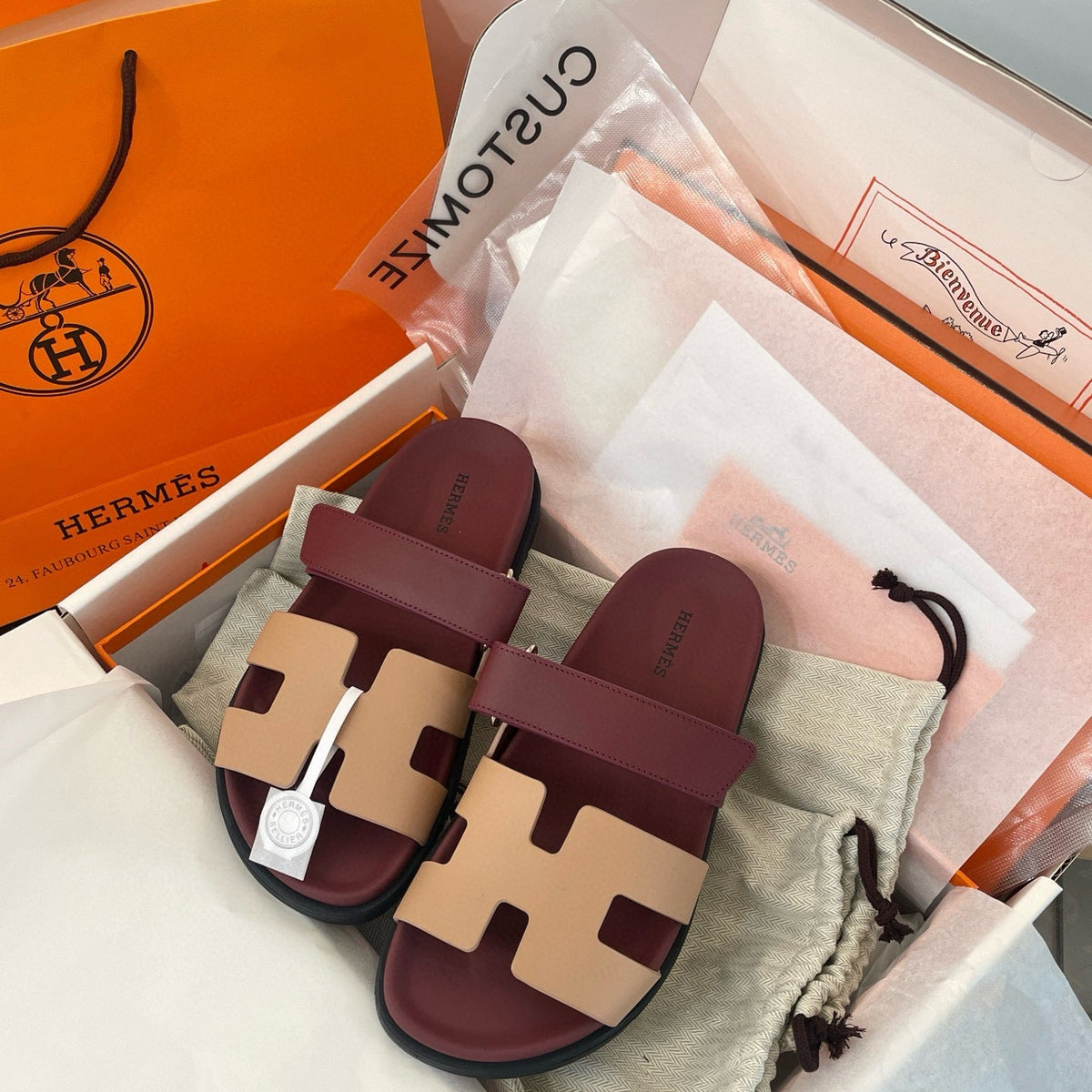 Shoes- Herm Chypre Sandals Luxury Lifestyle Designer Footwear