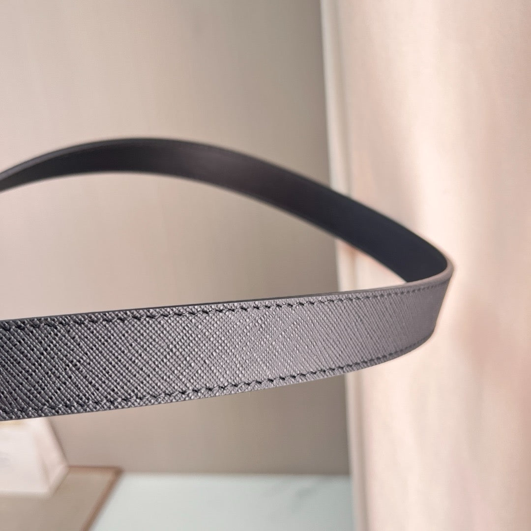 Belts- Pd Belt 2 Cm Premium Leather Designer Belt