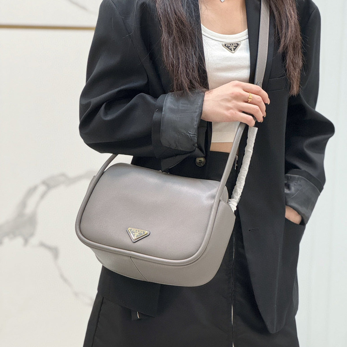 Bags- Pd Leather Handbag Elegant Everyday Designer Handbag