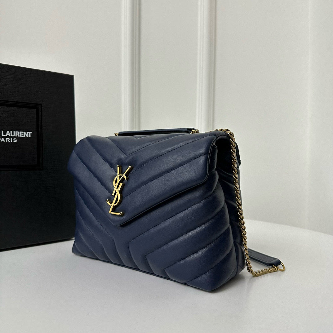 Saint Laurent Bags- Saint Laurent Loulou Small Bag Elegant Everyday Designer Handbag