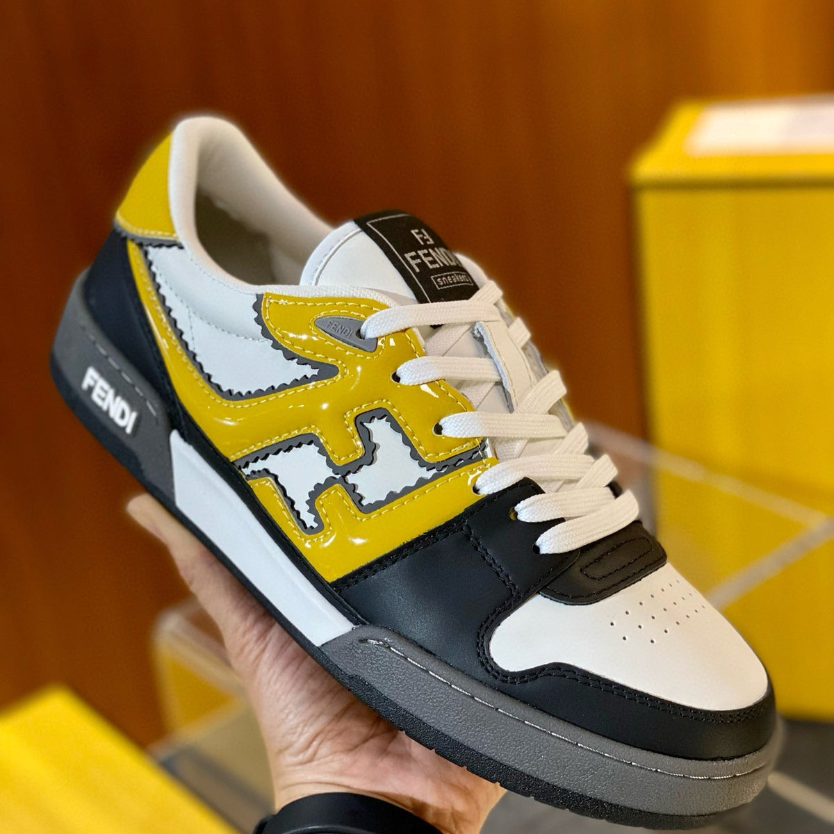 Shoes- Fen Match Sneaker Luxury Lifestyle Designer Footwear