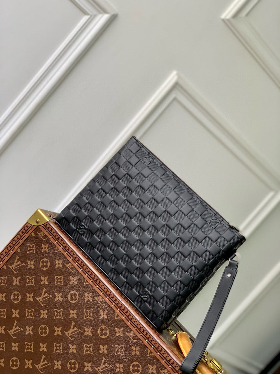 Louis Vuitton Bags- Louis Vuitton Lou Takeoff Pouch Premium Designer Shoulder Bag