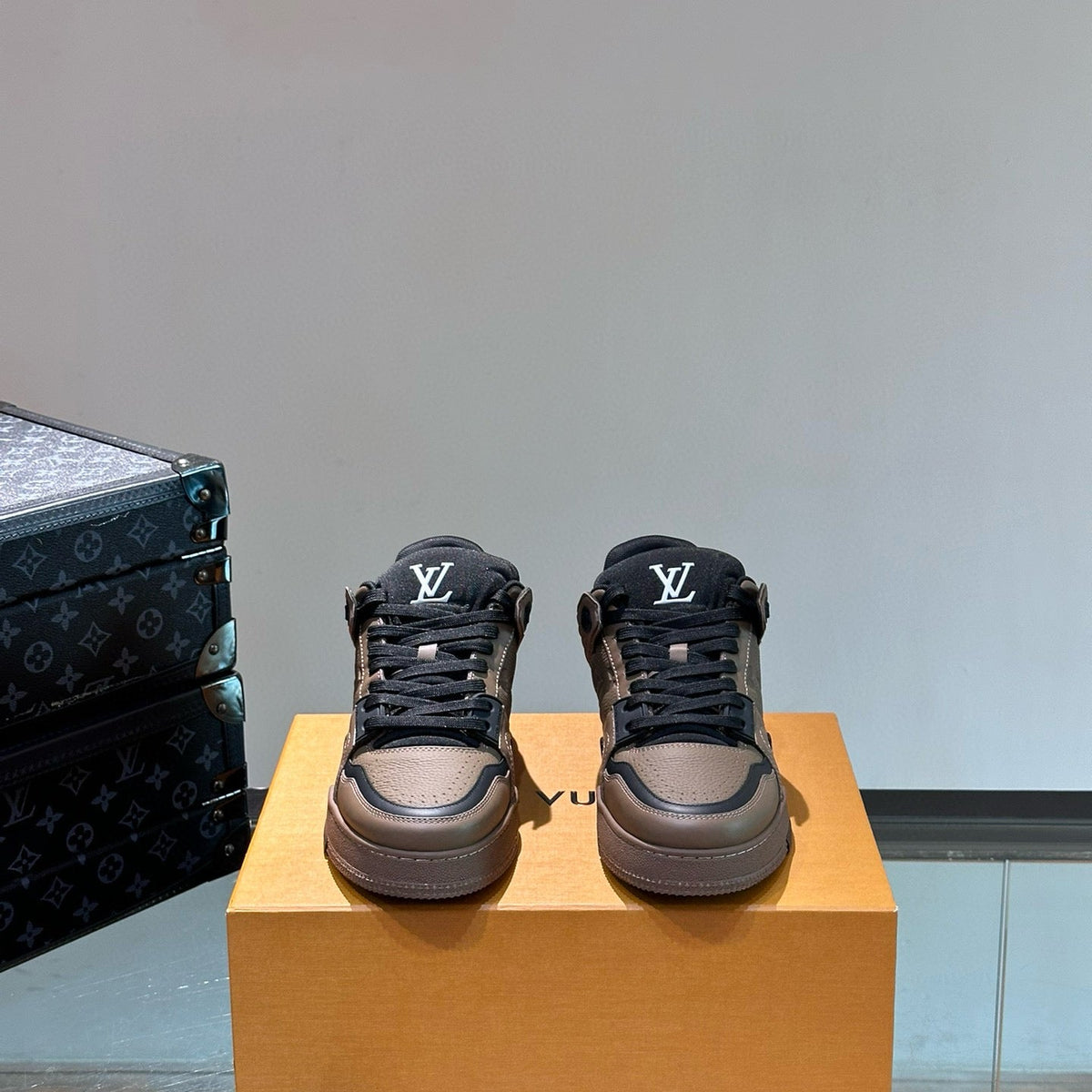 Louis Vuitton Shoes- Louis Vuitton Lou Trainers Premium Designer Casual Shoes