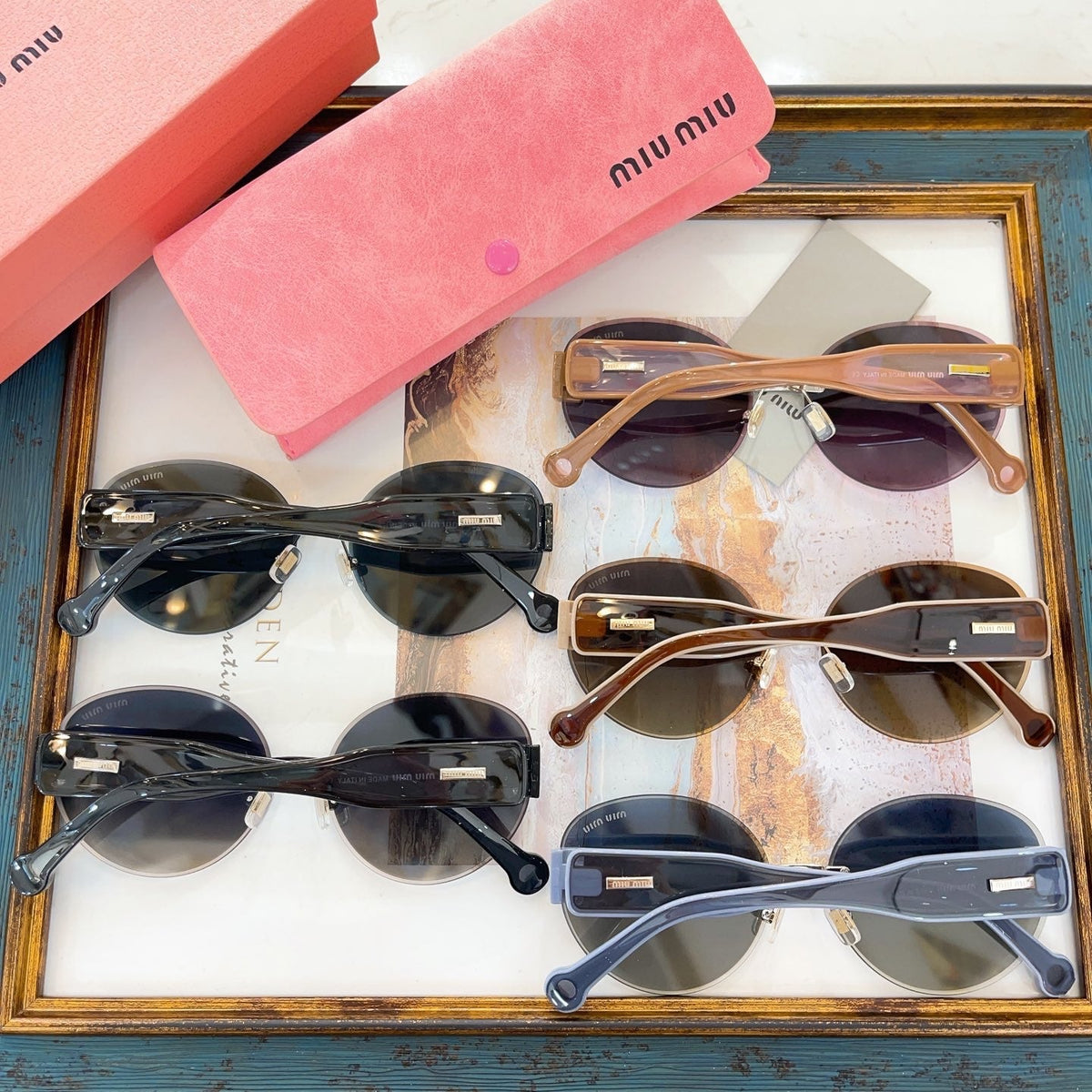 Sunglasses- Miu M Sunglasses Premium Fashion Designer Sunglasses
