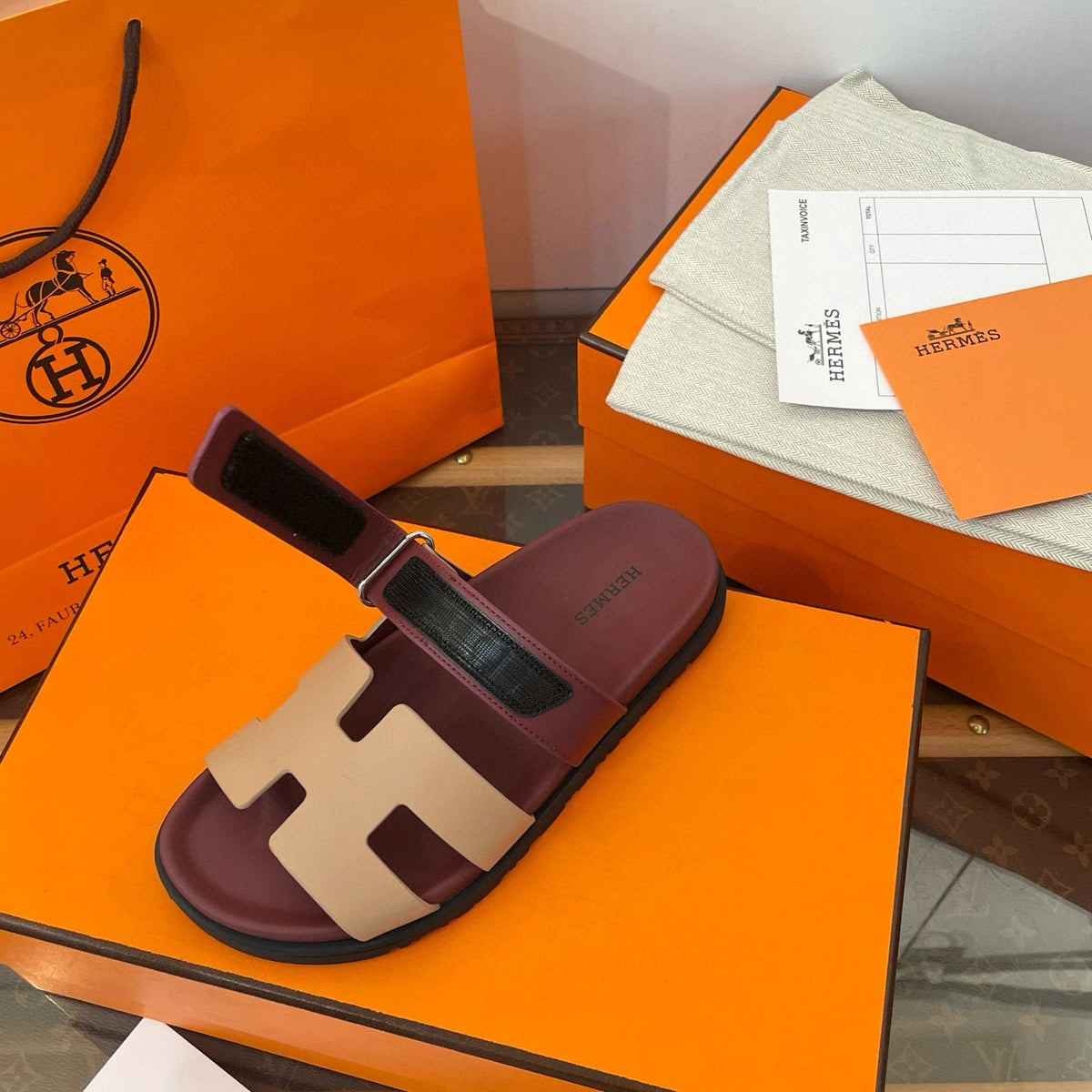 Shoes- Herm Chypre Sandals Luxury Lifestyle Designer Footwear