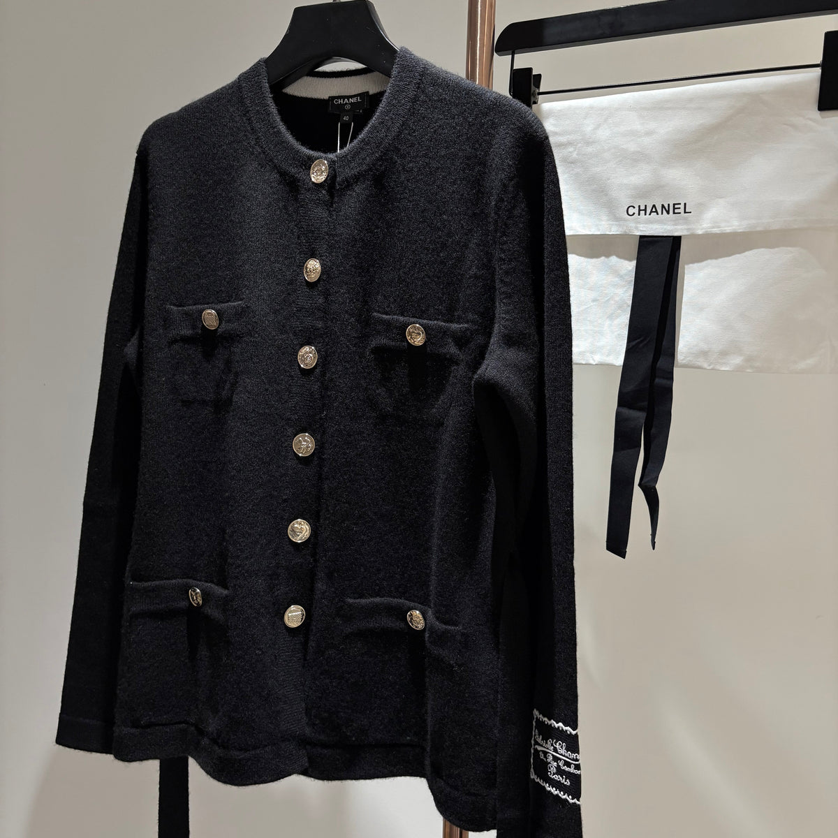 Chanel Sweaters? Chanel Cardigan Luxury Designer Knit Sweater