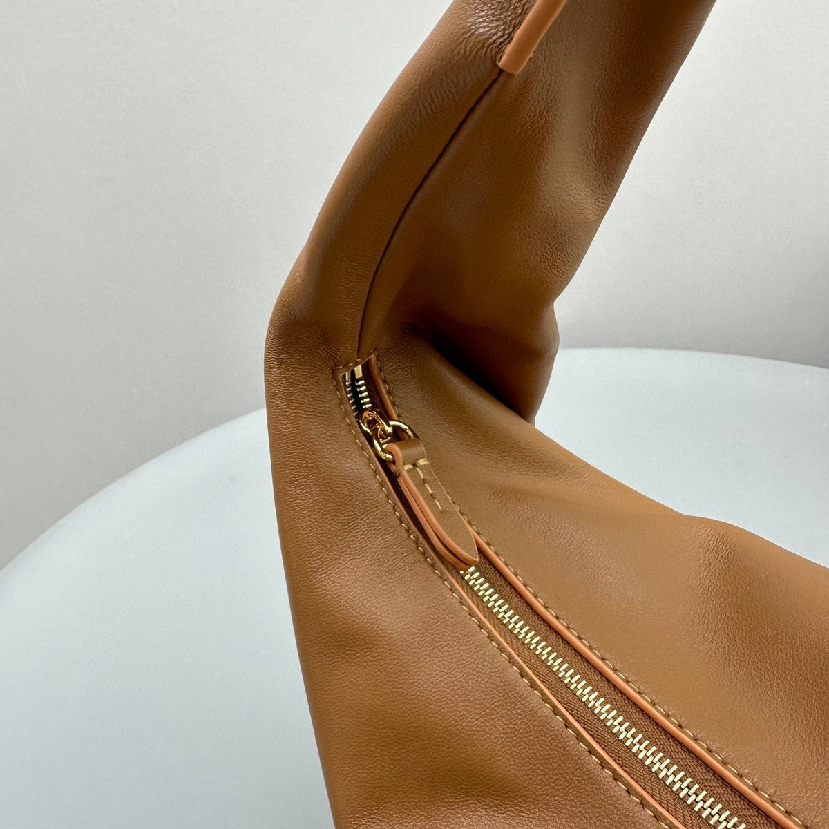Bags- Khaite Medium Olivia Hobo Bag Elegant Everyday Designer Handbag