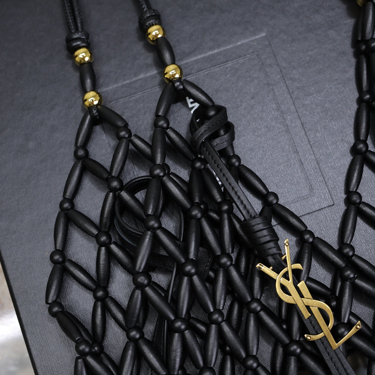 Saint Laurent Bags- Saint Laurent Supple Bucket In Wood Bag Elegant Everyday Designer Handbag