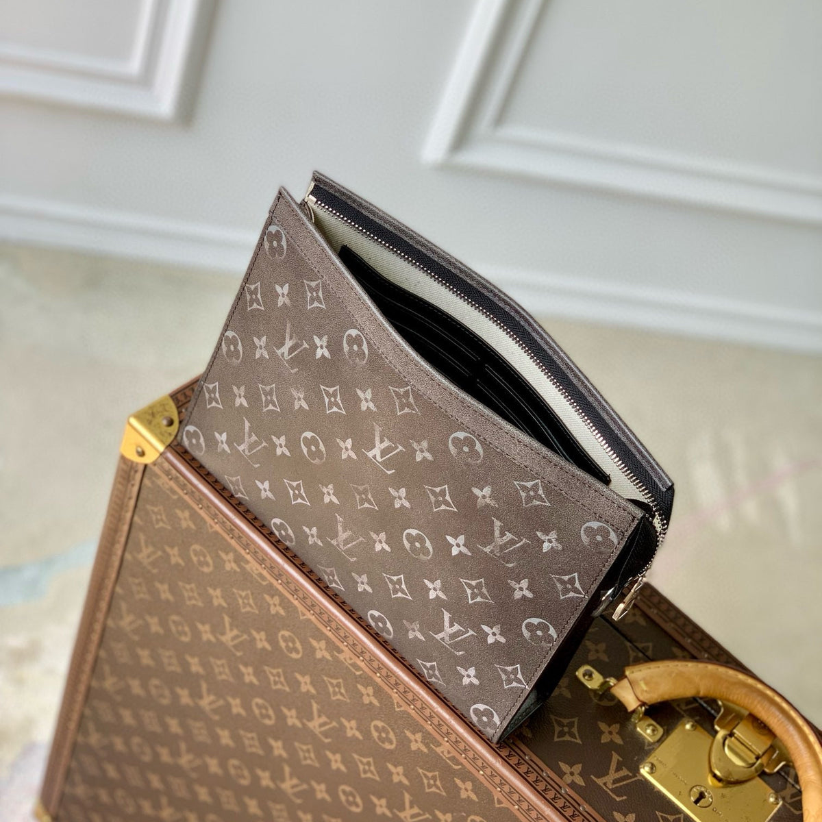 Louis Vuitton Accessories- Louis Vuitton Lou Pochette Voyage Premium Everyday Designer Accessory