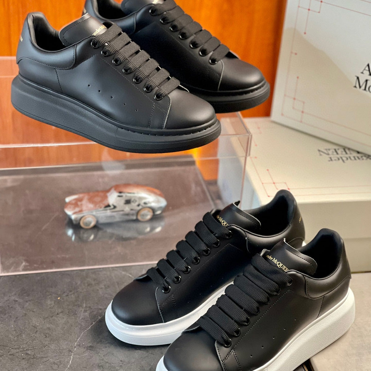 Front view of Alexander McQueen Trainers Nd premium footwear