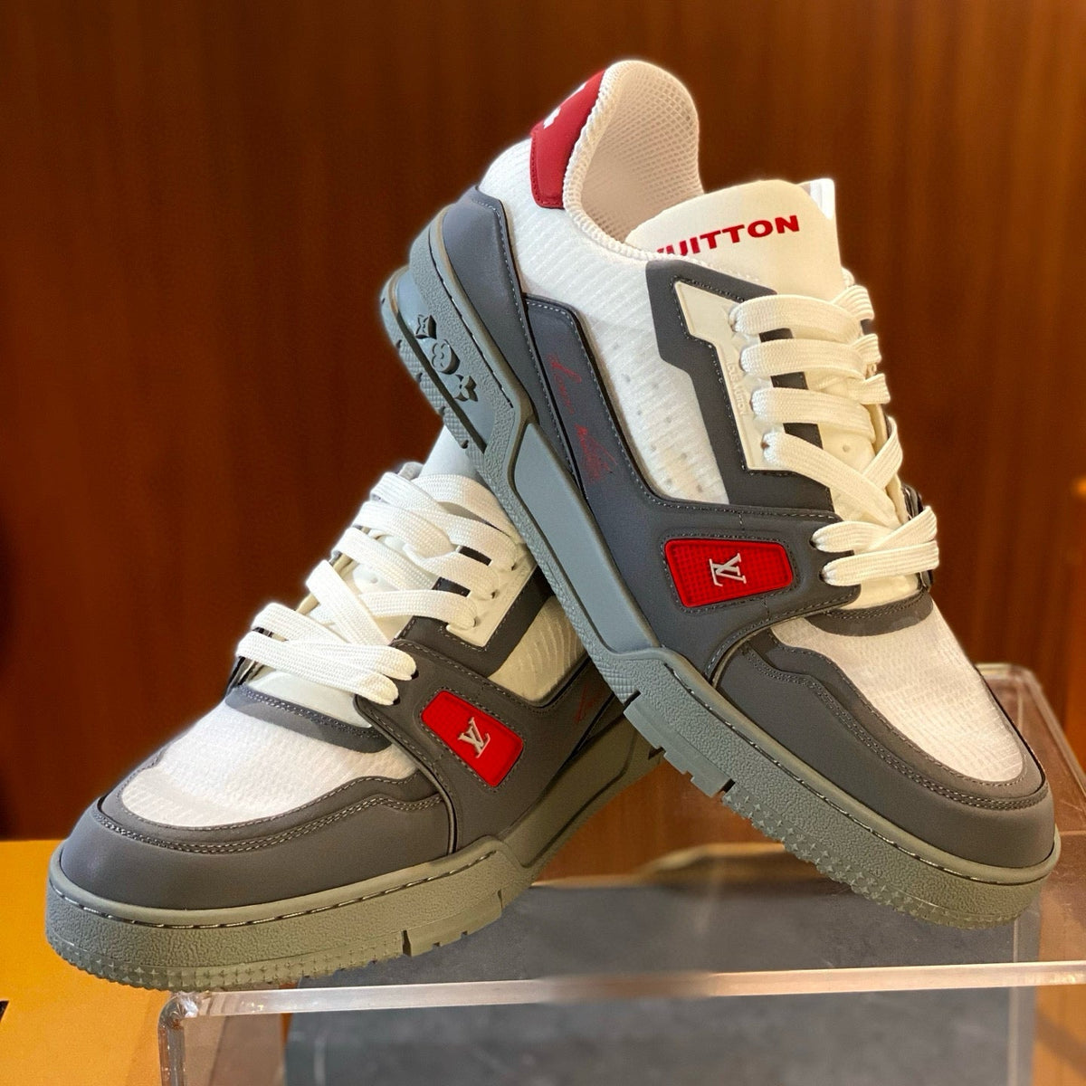 Louis Vuitton Shoes- Louis Vuitton Lou Trainers Premium Designer Casual Shoes