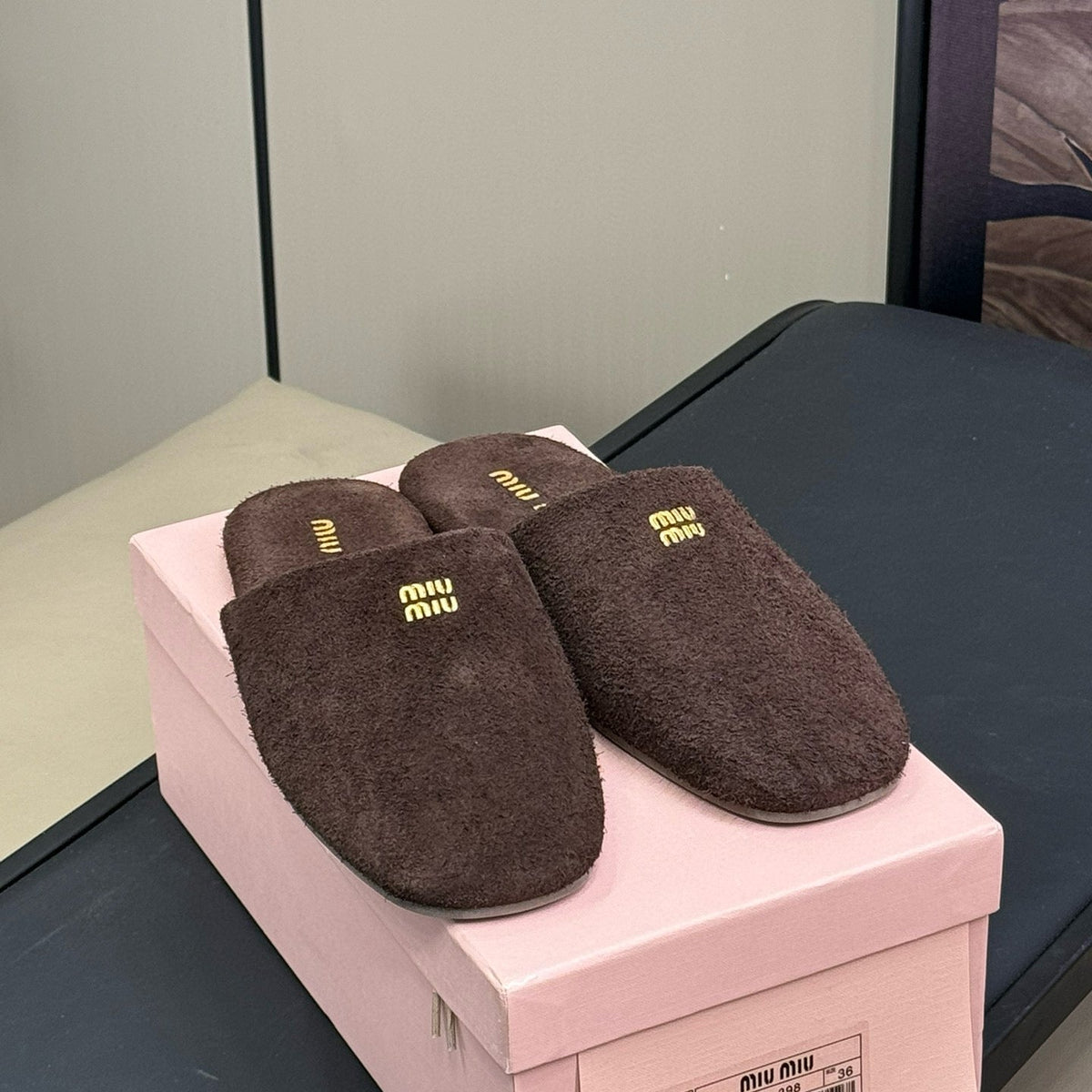 Accessories- Miu M Slippers Premium Everyday Designer Accessory